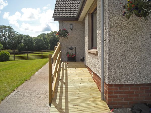 Cost of Hardwood Ramp Installation in Olathe