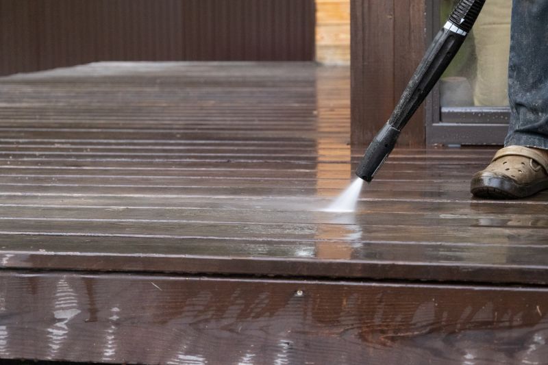 Power Washing Deck